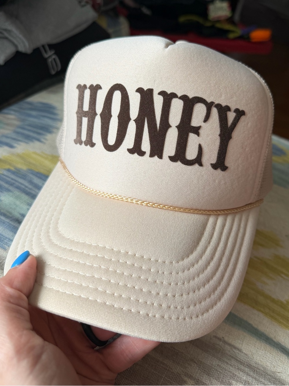 NEW ‘Honey’ Fashion Trucker Hat by Otto